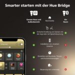 Philips Hue Bewegungsmelder Indoor – Tageslichtsensor, automatische Lichtsteuerung, sicheres Zuhause [Energie A]