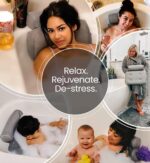 Everlasting Comfort Badekissen – Luxus Kopf-, Nacken- & Rückenstütze für Wanne & Spa