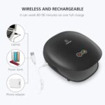 Comfier Kabelloses Handmassagegerät mit Wärme - 3 Stufen Kompression & Heizung, Wiederaufladbar, Perfekt für Karpaltunnel & Geschenke