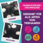 Vamoosh Tierhaarentferner – 6x100g für Waschmaschinen & Haustierbettwäsche