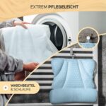 Vybelle® Badekissen – Ergonomisch & Atmungsaktiv für Nacken & Rücken, 4D Air Mesh, inkl. Tragetasche, Made in Germany
