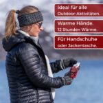 Thermopad Handwärmer – 12h Wärme, 55°C, 10 Paar Taschenwärmer