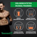 TESMED Absolute EMS-Gürtel – Elektrischer Bauchmuskeltrainer, 15 Programme, Wiederaufladbar, Made in Italy