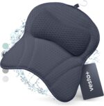 Vesta+ Badewannenkissen Nachtblau L – Ergonomisches Nackenkissen mit Saugnäpfen für Badewanne & Dusche