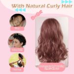 Lockenwickler Ohne Hitze, Samt Heatless Curls Band für Übernacht-Locken, Rutschfest, DIY Haarband für Mittleres & Langes Haar