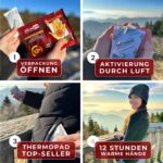 Thermopad Handwärmer – 12h Wärme, 55°C, 10 Paar Taschenwärmer