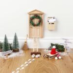 Nordstern Wichteltür Set – Komplettset mit Zubehör für Weihnachten & DIY-Dekoration