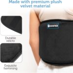 COMFIER Rückenmassage-Heizgürtel mit 3 Massagemodi & 2 Wärmestufen – Schnelle Heizfunktion für Rückenschmerzen, Ideal als Geschenk für Männer & Frauen