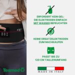 TESMED Absolute EMS-Gürtel – Elektrischer Bauchmuskeltrainer, 15 Programme, Wiederaufladbar, Made in Italy
