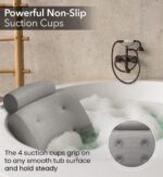 Everlasting Comfort Badekissen – Luxus Kopf-, Nacken- & Rückenstütze für Wanne & Spa