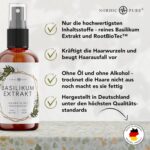 Basilikum-Extrakt-Haarkur von Nordic Pure | Zur Pflege von dünnem