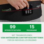 TESMED Absolute EMS-Gürtel – Elektrischer Bauchmuskeltrainer, 15 Programme, Wiederaufladbar, Made in Italy