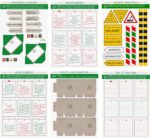 Nordstern Wichteltür Set – Komplettset mit Zubehör für Weihnachten & DIY-Dekoration