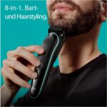 Braun 8-in-1 Barttrimmer & Bodygroomer – Wasserdicht, 80 Min Akku