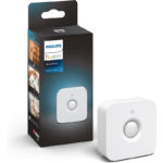 Philips Hue Bewegungsmelder Indoor – Tageslichtsensor, automatische Lichtsteuerung, sicheres Zuhause [Energie A]