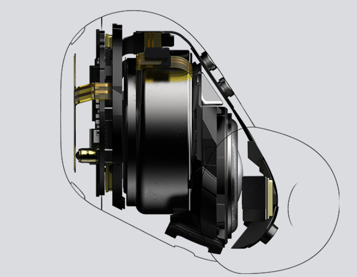 Kleine Kopfhörer mit großartigem Sound Die eigens entwickelten 11-mm-Lautsprechertreiber sorgen für einen kraftvollen und zugleich differenzierten Klang. Mit dem 5-Band-EQ kannst du den Klang individuell anpassen.