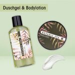 Accentra Wellness Geschenkset im Seegraskorb – Pflegeset mit Duschgel & mehr