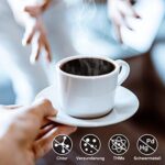 ARETHONE Wasserfilter Ersatz für Sage Kaffeevollautomaten (3–6 Stück), kompatibel mit Barista Express/Pro & mehr (SES810–SES990)
