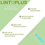 LINTPLUS Tierhaarentferner – Katzen- & Hundehaarbürste für Teppiche & Kratzbäume