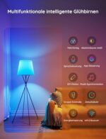 Govee Smarte E27 LED - Farbwechsel, Musiksync, Alexa & Google – Bild 5