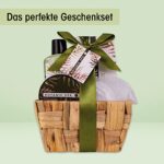 Accentra Wellness Geschenkset im Seegraskorb – Pflegeset mit Duschgel & mehr