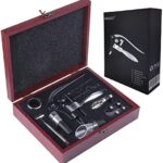 GWCLEO Luxus-Korkenzieher Set – mit Geschenkbox & Sommelier-Zubehör