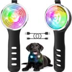 Tubasion LED Hundelicht – Aufladbar, 8 Modi, Wasserdicht & Sicher