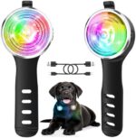 Tubasion LED Hundelicht – Aufladbar, 8 Modi, Wasserdicht & Sicher