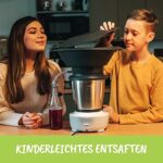 MixFino® Dampfentsafter für Thermomix TM6, TM5, TM31 & Friend – Automatisch entsaften