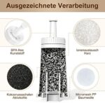 ARETHONE Wasserfilter Ersatz für Sage Kaffeevollautomaten (3–6 Stück), kompatibel mit Barista Express/Pro & mehr (SES810–SES990)