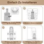 ARETHONE Wasserfilter Ersatz für Sage Kaffeevollautomaten (3–6 Stück), kompatibel mit Barista Express/Pro & mehr (SES810–SES990)