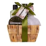 Accentra Wellness Geschenkset im Seegraskorb – Pflegeset mit Duschgel & mehr