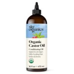 Sky Organics Bio-Rizinusöl – Kaltgepresst, Vegan, Haarpflege & Volumen