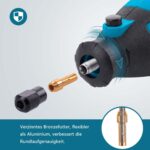 Tilswall 160W Multifunktionswerkzeug mit 6 Drehzahlstufen und 107-145 Zubehörteilen für Gravieren, Bohren, Schneiden, Schleifen, Polieren und Schärfen