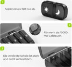 AUVON 7-Tage-Tablettenbox – Morgens & Abends, kompakt & feuchtigkeitsgeschützt