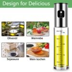 BETA NOBLE Ölsprüher – Verstärktes 2er-Set für Kochen, Salat, Grillen & Backen