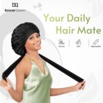 BONNET QUEEN Satin Schlafmütze