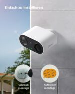 Imou 2K/4MP WLAN Überwachungskamera mit Akku, KI-Personenerkennung, Farbnachtsicht, 2-Wege-Audio & Alexa-Kompatibilität