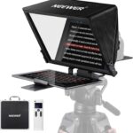 NEEWER X14 Pro Teleprompter – 14" tragbar, App-Steuerung via Bluetooth, RT-110 Fernbedienung, kompatibel mit iPad, Android, Smartphone & Kamera