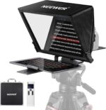 NEEWER X14 Pro Teleprompter – 14" tragbar, App-Steuerung via Bluetooth, RT-110 Fernbedienung, kompatibel mit iPad, Android, Smartphone & Kamera
