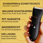 MERIDIAN Bodygroomer – Intim- & Körperrasierer für Herren