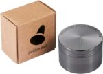 LIHAO 4-teiliges Pollen Grinder Set für Tabak, Kräuter, Gewürze & Kaffee mit Scraper