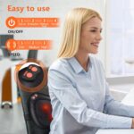 Shiatsu Massagekissen – Wärmende Nacken- & Rückenmassage für Zuhause & Büro