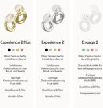 Loop Experience 2 Plus – Gehörschutz für Events & Hi-Fi-Sound (SNR 17 dB)