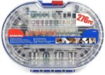 WORKPRO 276-tlg. Zubehörset für Multifunktionswerkzeuge: Schneiden, Schleifen, Polieren & Gravieren