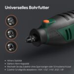 DEPSTECH 200W Multifunktionswerkzeug mit 128 Zubehörteilen, 6 Drehzahlstufen