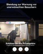 Imou 2K/4MP WLAN Überwachungskamera mit Akku, KI-Personenerkennung, Farbnachtsicht, 2-Wege-Audio & Alexa-Kompatibilität