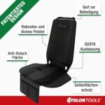ATHLON TOOLS Kindersitz-Unterlage mit Seitenschutz – Isofix kompatibel, gepolstert & passgenau