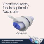 Alpine SleepDeep - Ohrstöpsel zum Schlafen und für Konzentration