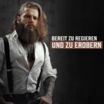 Viking Revolution Bartshampoo & Conditioner – Weich, Glatt & Stark – Mit Sandelholzduft